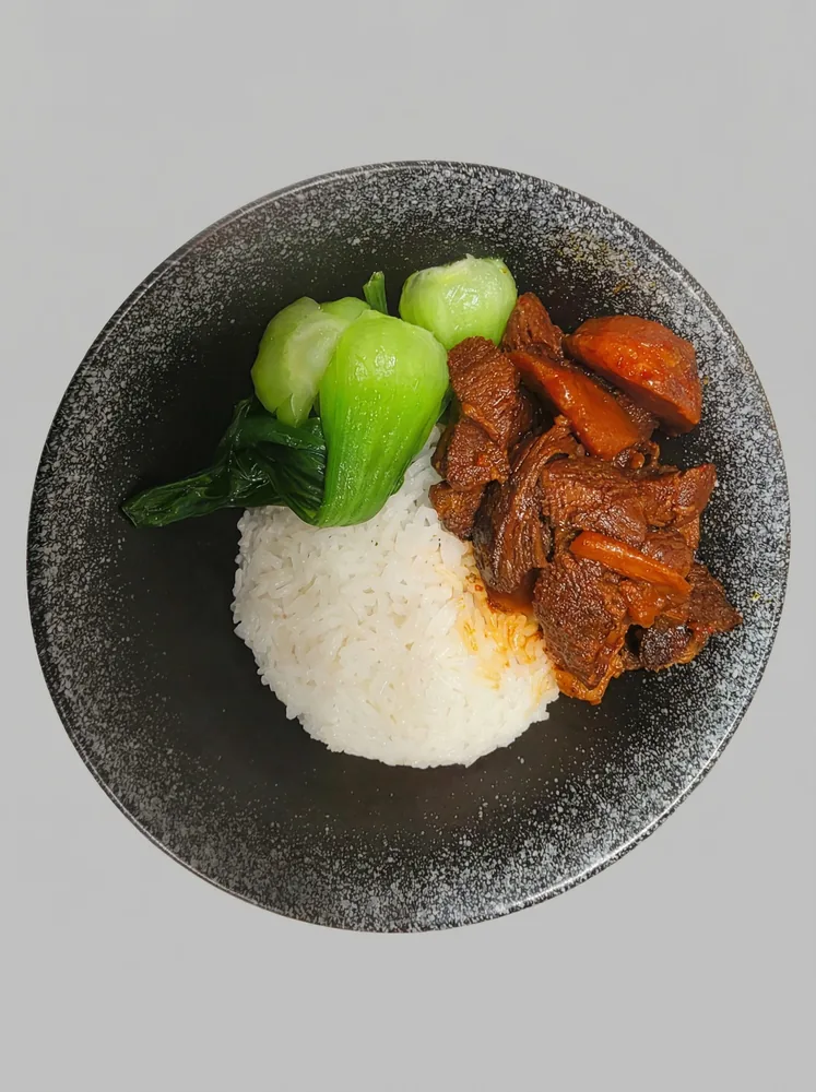 Braised Beef Rice Bowl