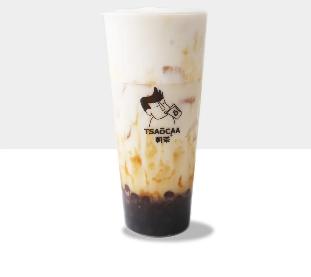 Brown Sugar Milk Black Tea w. Oreo & Milk Foam