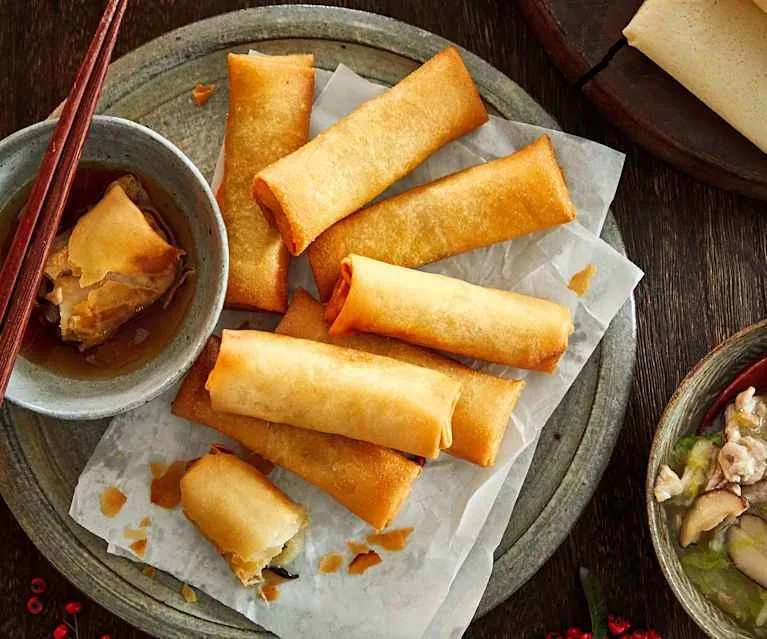 Chinese Vegetable Spring Rolls (8 pcs)