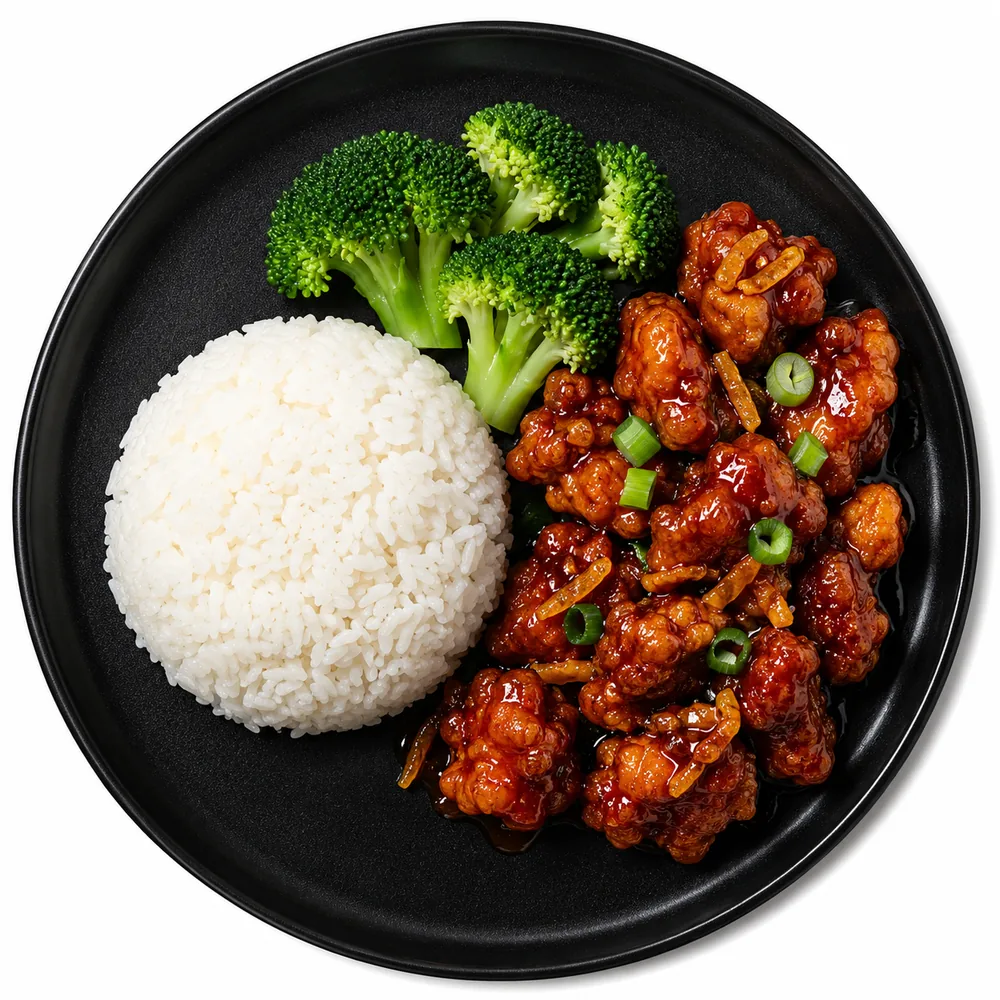 Citrus Peel Chicken Bowl