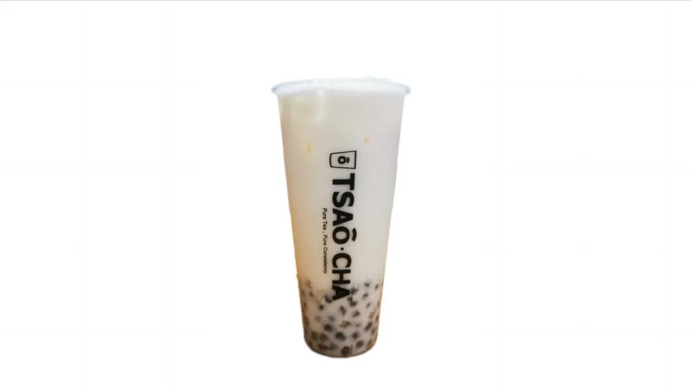 Lychee Milk Green Tea with Crystal Pearl