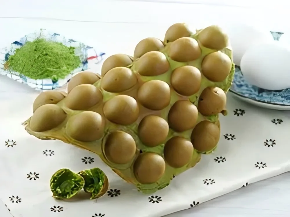 Matcha Egg Waffle