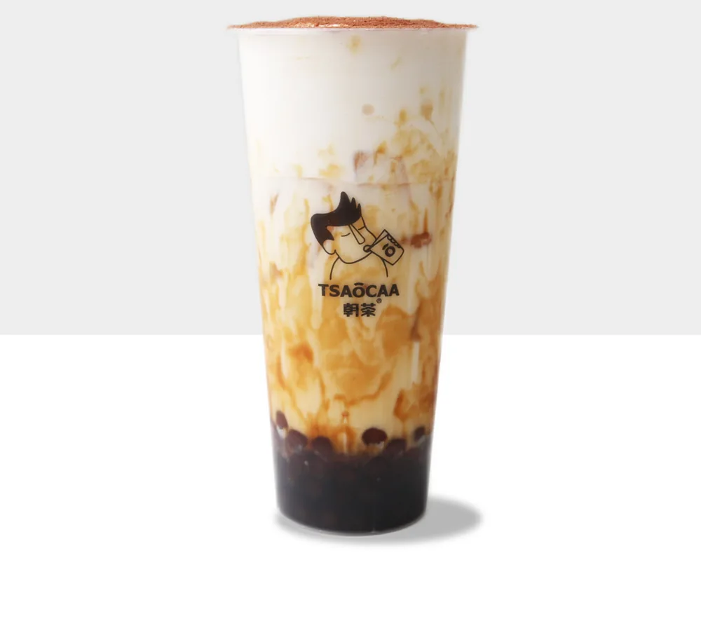 Milk Black Tea w. Crystal Pearl & Bubble